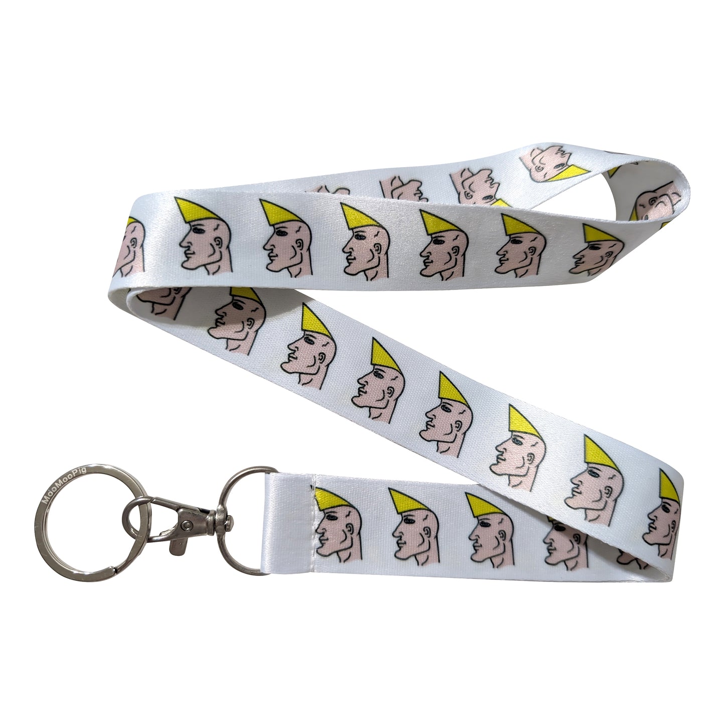 Chad Meme Keychain Lanyard