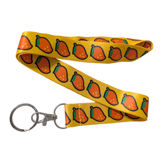 Mango Fruit Yellow Keychain Lanyard